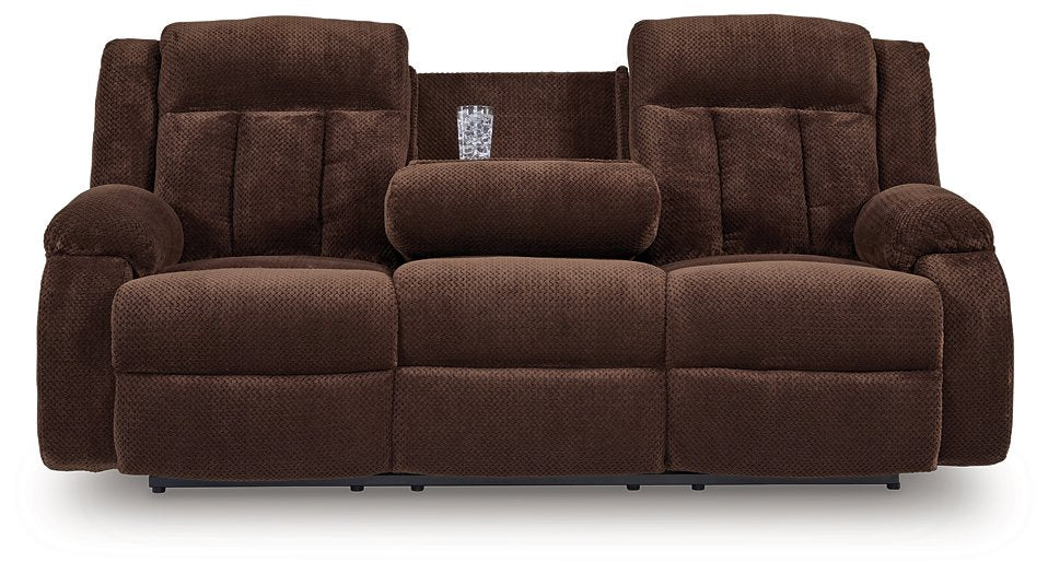 Observation Power Reclining Sofa with Drop Down Table