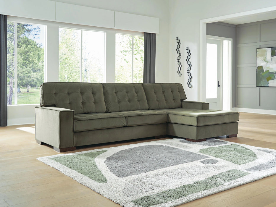 Caspian-Town Sectional with Chaise