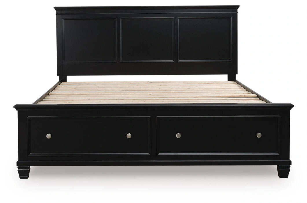 Lanolee Panel Storage Bed
