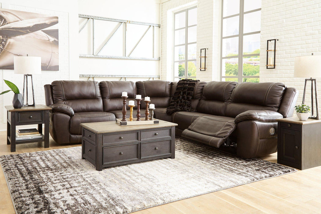 Dunleith Power Reclining Sectional